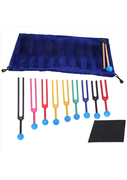 9 Adet Tuning Forks Chakra Ses Tedapi Şekilmi Için Masaj Bolu Seti Vücut Zihin ve Ruhu Uyumda Tutun (Yurt Dışından) indirimleri