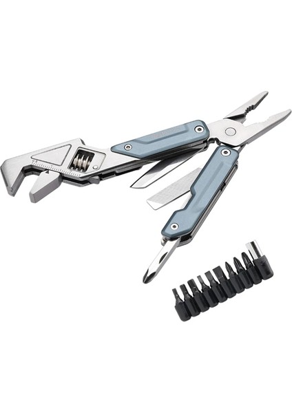 Nextool Işık Anahtarı Çoklu Tool Katlanır Pense Çok Fonksiyonlu Spanner Açık Hava Kampı Için Tornavida Edc El Aracı (Yurt Dışından)