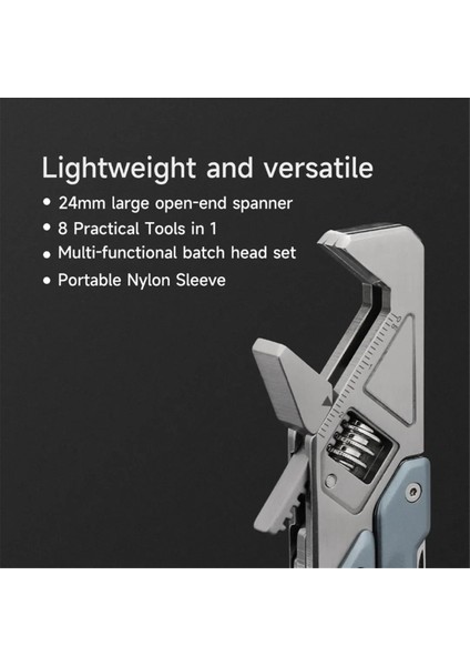 Nextool Işık Anahtarı Çoklu Tool Katlanır Pense Çok Fonksiyonlu Spanner Açık Hava Kampı Için Tornavida Edc El Aracı (Yurt Dışından) fiyatları