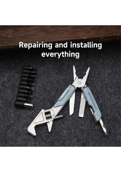 Nextool Işık Anahtarı Çoklu Tool Katlanır Pense Çok Fonksiyonlu Spanner Açık Hava Kampı Için Tornavida Edc El Aracı (Yurt Dışından) indirimleri