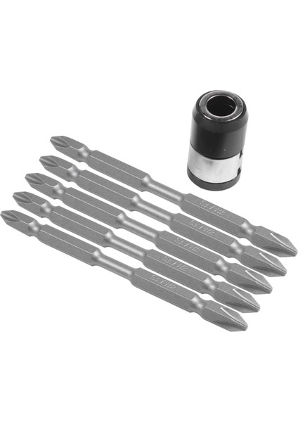 15PCS S2 Tornavida Bitleri Set 100MM Phillips Güçlü Mıknatıs Sürücü Çelik Çift Kafa Hex Shank Mıknatıslayıcı Halkası (Yurt Dışından) modelleri