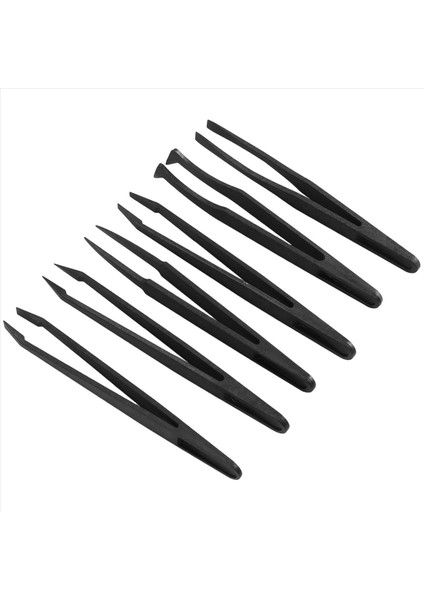 6pcs Hassas Cımbız Seti Plastik Anti -Statik Araç Kiti Boyutu 1/2/3/5/6/8 Her Biri (Siyah) (Yurt Dışından) fiyatları