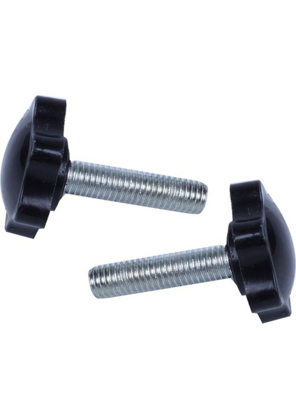 8 Pcs M8 x 30MM Erkek Iplik 32MM Yıldız Kafa Kelepçesi Koyu Siyah (Yurt Dışından) modelleri