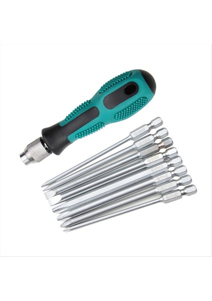 9-1 Arada Tornavida Seti Bakım Aletleri Sekiz Bit Tornavida Taşınabilir Set Taşıma Torbası (Yurt Dışından) modelleri