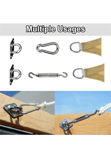 Tente Ek Seti 304 Paslanmaz Çelik Tente Aksesuar Kiti Tente Ekleme Aracı Vidalar (Yurt Dışından) fırsatları