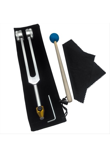 Tuning Fork Seti Otto128Hz Çakra Ses Terapisi Vücut Zihin Ruhu Uyum Içinde Tutma Taban Vidaları ile (Yurt Dışından)