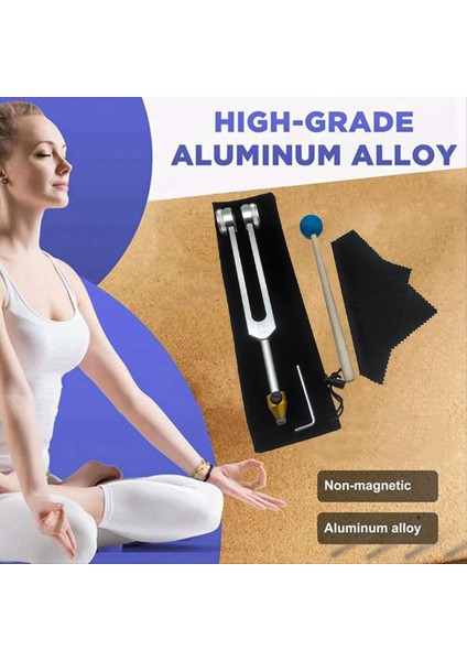 Tuning Fork Seti Otto128Hz Çakra Ses Terapisi Vücut Zihin Ruhu Uyum Içinde Tutma Taban Vidaları ile (Yurt Dışından) indirimleri