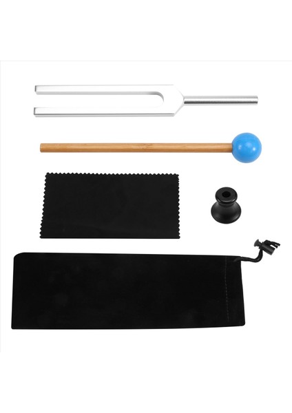 432 Hz Hammer ile Çatal Tuning Çatal Ses Iyileştirme Terapisi ve Yoga Alüminyum Alaşım Ayarlama Çatal Gümüş (Yurt Dışından) modelleri