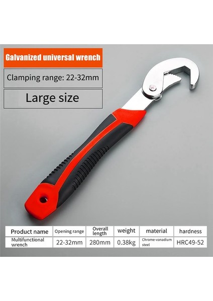 L Evrensel Anahtar Çok Fonksiyonlu Ayarlanabilir Boru Anahtarı Endüstriyel Donanım Aracı Kanca Tipi (Yurt Dışından) modelleri