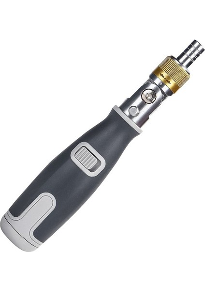 10 Arada Gri Tornavida Seti Çift Yönlü Cırcır Deformasyonu Parti Kafalı Çok Açılı Özel Şekilli Tornavida (Yurt Dışından)