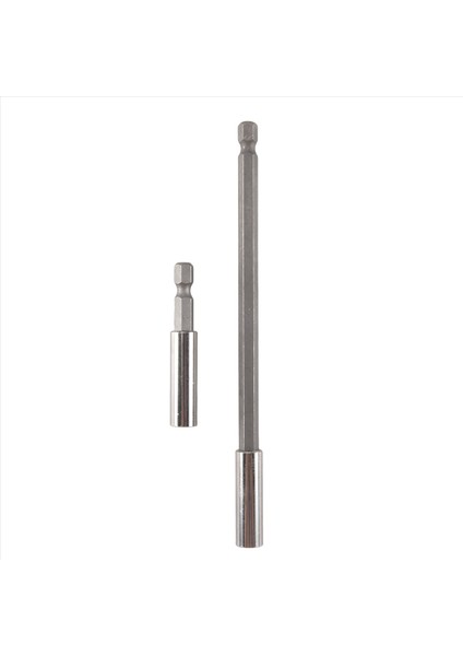 2pcs/set 1/4 Inç Altıgen Manyetik Bit Tutucu 60/150MM Tornavida Çubukları Güç Uzatma Matkap Sürücüsü (Yurt Dışından)