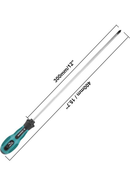 Penggong 4pcs 12 Inç Uzunluğunda Oluklu ve Phillips Tornavida Seti Lastik Saplı Manyetik Tornavida Seti (Yurt Dışından) fiyatları