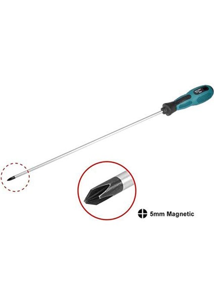 Penggong 4pcs 12 Inç Uzunluğunda Oluklu ve Phillips Tornavida Seti Lastik Saplı Manyetik Tornavida Seti (Yurt Dışından) modelleri