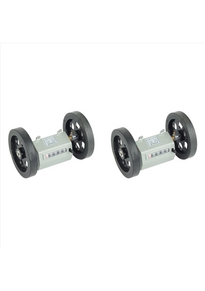 2x Z96-F Mekanik Uzunluk Mesafe Sayaç Sayacı Çift Yuvarlanma Tekerleği Mekanik Uzunluk 1-99999 (Yurt Dışından)