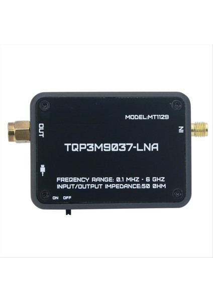 MT1129 Düşük Gürültü Amplifikatörü TQP3M9037 Sdr Radyo Alıcı Spektrum Analizörü TEF6686 (Yurt Dışından)