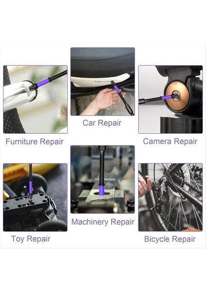 Manyetik Tornavida Bit Seti 12PCS Manyetik Bitler Matkap Bitleri D1 Alaşımlı Çelik Darbe Direnci ve Kaymaz Dişli Bitler (Yurt Dışından) fiyatları