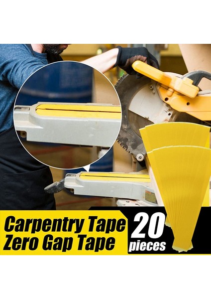 20PCS Sıfır Alan Ahşap Işleme Bandı Çeviren Testere Bandı Mezar Testere Tablo Saw Pvc Yapıştırıcı Şeritleri Konumlandırma Ahşap Kesim (Yurt Dışından) indirimleri