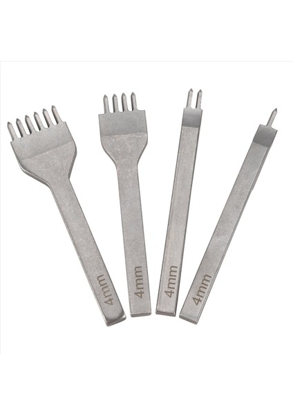Dikiş Dikiş Kesme Seti Dıy Deri Zanaat Aracı 4mm Elmas Delek Deri Için Draces 1/2/4/6 Prong Derrate Değil Araçlar (Yurt Dışından)