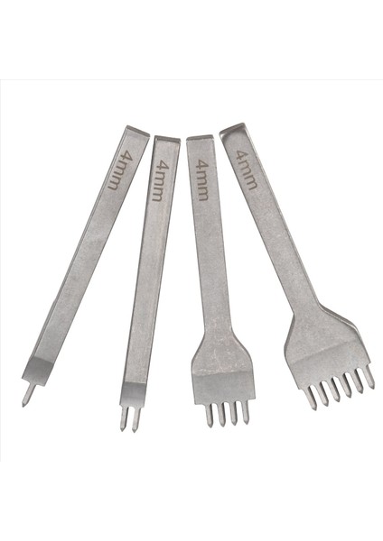 Dikiş Dikiş Kesme Seti Dıy Deri Zanaat Aracı 4mm Elmas Delek Deri Için Draces 1/2/4/6 Prong Derrate Değil Araçlar (Yurt Dışından) fiyatları
