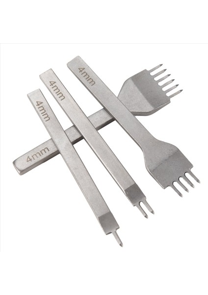 Dikiş Dikiş Kesme Seti Dıy Deri Zanaat Aracı 4mm Elmas Delek Deri Için Draces 1/2/4/6 Prong Derrate Değil Araçlar (Yurt Dışından) modelleri