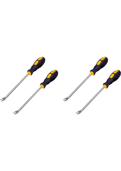 4 Paket Tırnak Çekme 3mm U Uç Tornavida Çivi Perçin Tack Lifter Çekme Elyaf Çıkma Aracı (Yurt Dışından)