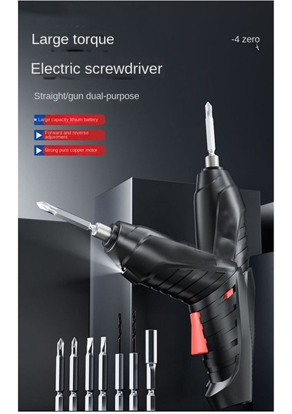 Küçük Çok Işlevli Şarj Edilebilir Katlanır Katlanır Elektrikli Tornavida Seti Elektrikli Parti Lityum Pil Tornavida (Yurt Dışından) fırsatları