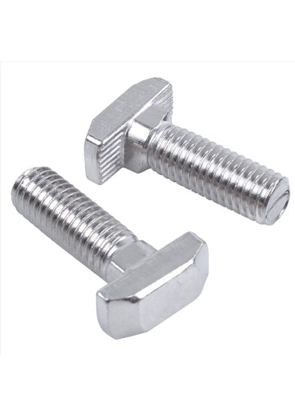 M8 Iplik T-Yuvası Açılış Saplama Sürgülü Vidalı Cıvata Gümüş Ton 15 Adet (Yurt Dışından) modelleri
