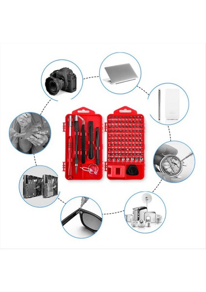 108PCS 4mm Tornavida Seti Hassas Erik Üçgen Tornavida Tornavida Cep Telefonu Bakım Aracı Seti (Yurt Dışından) fiyatları