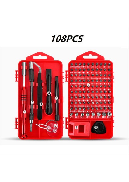 108PCS 4mm Tornavida Seti Hassas Erik Üçgen Tornavida Tornavida Cep Telefonu Bakım Aracı Seti (Yurt Dışından) indirimleri