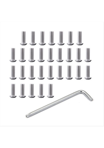 Scooter Alt Kapak Vidaları M365 Pro Alt Su Geçirmez Kapak Kilitleme Vidaları Hırsızlık Anti-Erik Vidaları (Yurt Dışından)