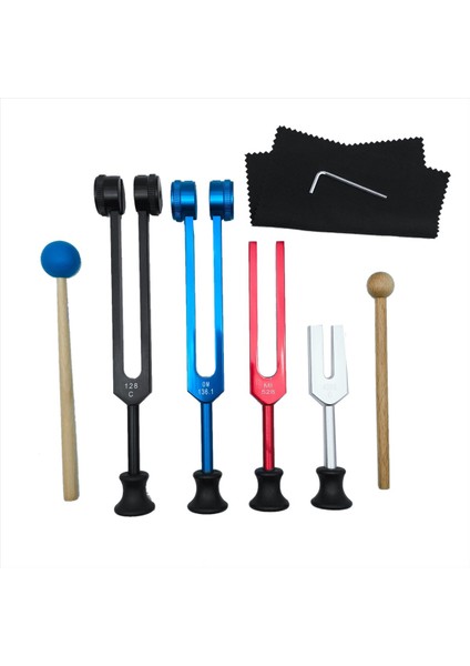 4pcs Tuning Fork Tıbbi-Ses Iyileştirme Seti Çakra Ses Terapisi Iyileştirme Çatalları Vücudu Tutma (Yurt Dışından) fırsatları