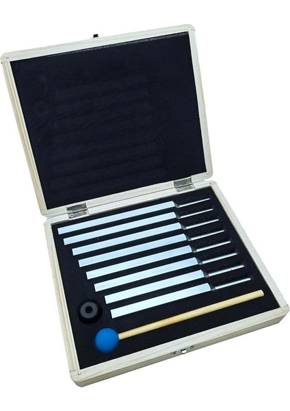 Çakra Seti Için Tuning Fork 8 Tuning Forkks+1 Mallet Tuning Forkh Ahşap Kutu Hemşirelik ve Müzik Öğrencileri Için Set (Yurt Dışından) fiyatları