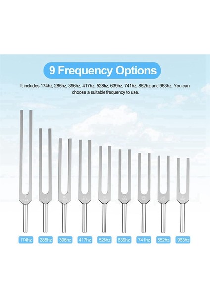 9 Gümüş Ayar Çatal Çakalları Iyileştirme Ses Terapisi Beden Zihin ve Ruhun Uyumunu Koruma (Yurt Dışından) modelleri