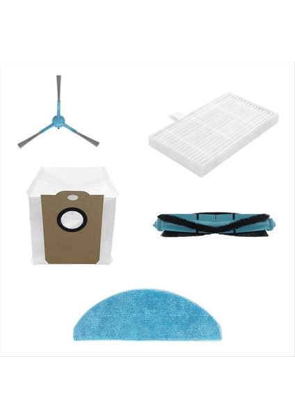 Liectroux Için G7 Aeno RC4S Evrim Airo Vakum Süpürücü Ana Yan Fırça Hepa Filtre Mop Bez Tuz Torbası Yedek Parçalar (Yurt Dışından) fiyatları