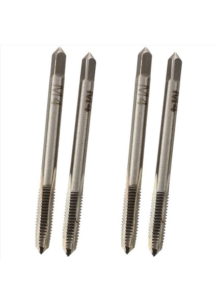 4 Pcs Metal 4mm M4 Vidalı Iplik Metrik Fişleri Musluklar El Aracı (Yurt Dışından)