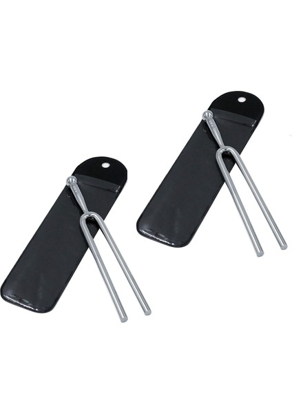 2x Yumuşak Kabuklu Kılıflı 2x Ayar Çatal Standart A 440 Hz (Yurt Dışından)