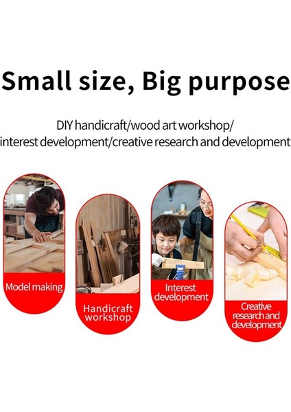 Mini Masa Testere Elektrikli Küçük Tezgah Testereleri Masaüstü Testere Ev Diy Pcb Model Kesme Aracı Ahşap Işleme Torna Ab Fiş (Yurt Dışından)