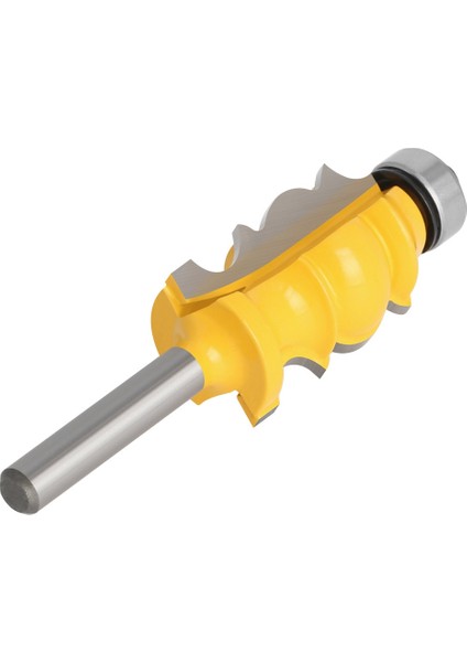 Mimari Kalıp Yönlendirici Bit Dekoratif Çizgi Oyma Sondaj Bit Köşe Profili Kesme Freze Kesici 1/4 Şey (Yurt Dışından) fırsatları