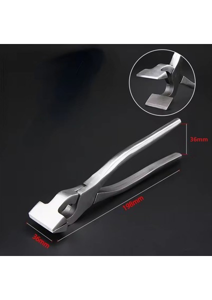 Deri Kenar Sabit Kelepçe Deri Çanta Yapımı Pense Deri Kenar Ayar Düzleştirme Pense Kunduracı Tamir Araçları B (Yurt Dışından) fırsatları