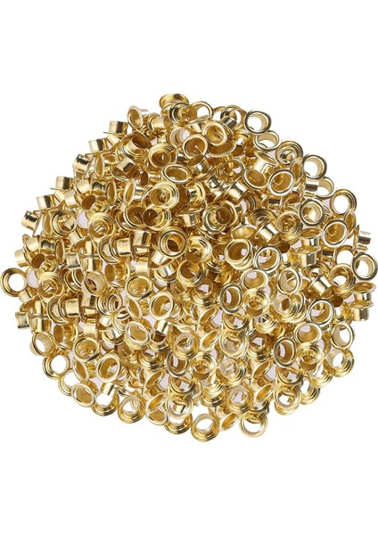 Grommet Tool Kit Grommet &amp Washer Grommet Kit 500PCS 2 Grommets Kit Deri Çantalar Banner Için Uygun (Altın 1/4inch) (Yurt Dışından)