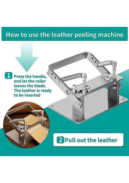 Manuel Deri Ayırıcı Deri Soyma Deri Soyma Aracı Deri Soyma Iş Aracı Bıçaklı Dıy Deri Çalışması Için (Yurt Dışından) fırsatları