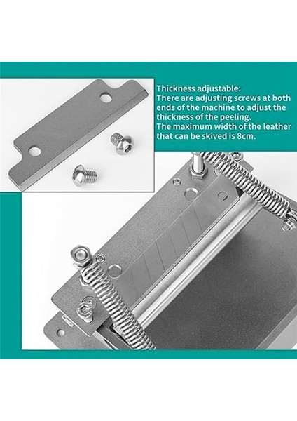Manuel Deri Ayırıcı Deri Soyma Deri Soyma Aracı Deri Soyma Iş Aracı Bıçaklı Dıy Deri Çalışması Için (Yurt Dışından) indirimleri