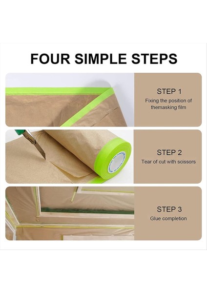 Boya Koruma Kağıdı - Boya Yüzeyi Koruma Toplu Film Rulo Boya Koruma Kağıt Rulosu Boyama Projeleri (Yurt Dışından) modelleri