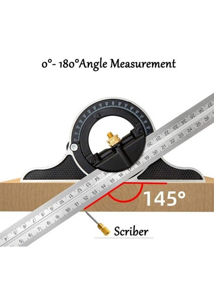 Paslanmaz Çelik Mobil Kombinasyon Açısı Cetvel Açısı Cetvel Marangozluk 90 Derece 45 Derece Açılı Cetvel Sağ Açı Cetvel (Yurt Dışından) indirimleri