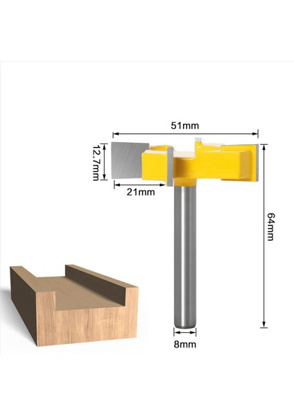 2pcs 8mm Shank Spoilboard Yüzey Yönlendirici Bit Yüzey Yönlendirici Biti 4 Flüt Yüz Fabrikası Freze Yönlendirici Biti Yönlendirici Biti (Yurt Dışından) modelleri