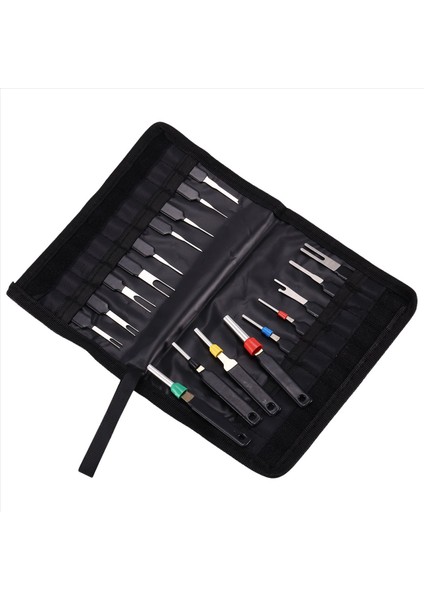 Otomatik Terminal Kaldırma Aracı Araç Elektrik Kablolama Pimi Çıkarma Konnektörü Çekme Kiti Depinning Alet Seti (18 Adet) (Yurt Dışından)