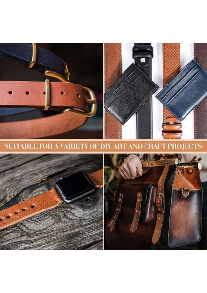 3 Rulo Kemer Şeritleri Düz Deri Omuz Kayışları Dıy Sanat Zanaat Projeleri Için Tek Taraflı Deri Şeritler (Yurt Dışından) fırsatları