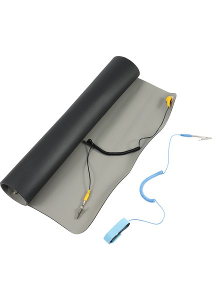 2pcs 700X500X2 0mm Anti-Statik Mat + Toprak Teli + Cep Telefonu Için Anti-Statik Bilek Bilgisayar Onarımı Anti-Statik Mat (Yurt Dışından) fırsatları