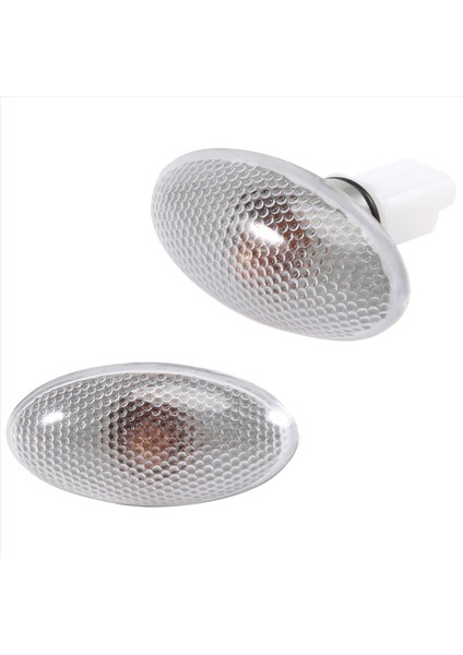 632574 2 x Turn Sinyal Yan Işaretleyici Işık Tekrarlayıcı Lamba Göstergesi Peugeot 206 407 607 (Yurt Dışından) fiyatları