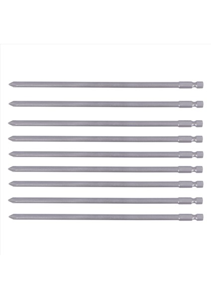 9pcs 1/4 Inç 200MM Ph1 Ph2 Ph2 Phillips Manyetik Uzun Hex Çapraz Kafa Tornavida Bitleri S2 Elektrik Matkabı Güç Sürücü Araçları (Yurt Dışından) fırsatları